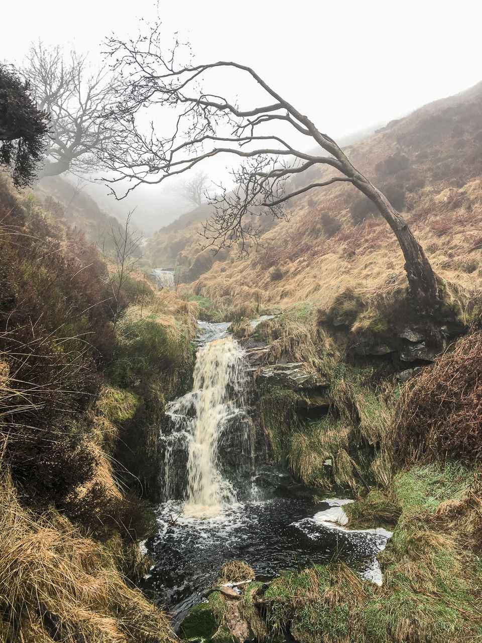 Wessenden Brook, a stream near the Wessenden Head Reservoir on the Pennine Way long-distance footpath in England.